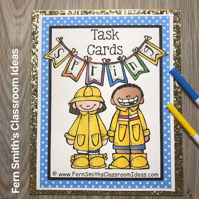 Click Here to Grab These Spring Addition and Subtraction Task Cards For Your Class TODAY!