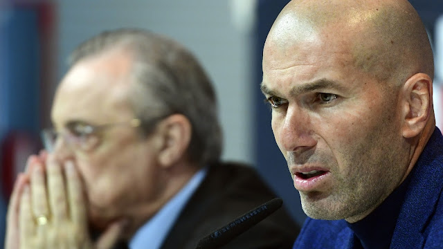 Zidane say goodbye to Real Madrid five days after Champions League win