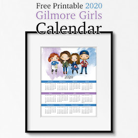 2020 calendar one page