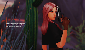 FEMALE GUN POSE PACK