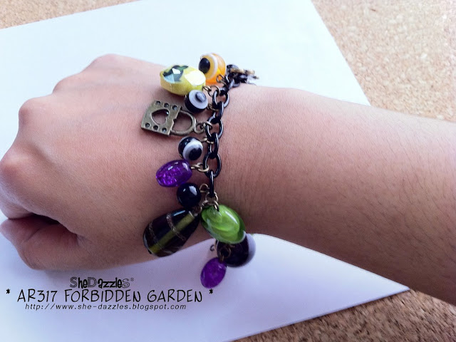 charm-bracelet-purple-green-forbidden-garden-malaysia