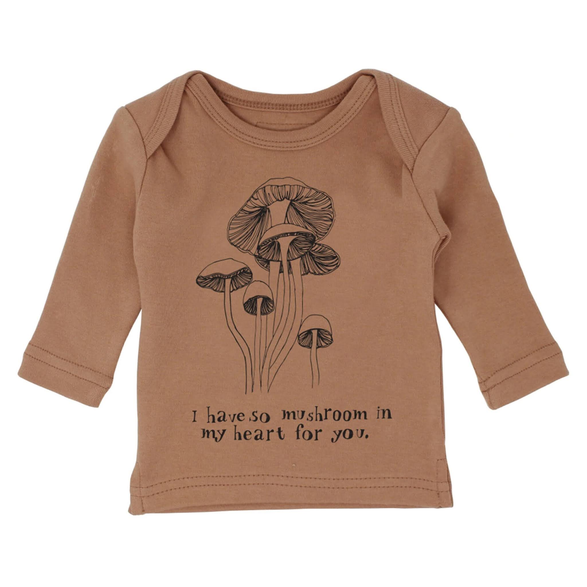 Baby Mushroom Long Sleeve Shirt from L'ovedbaby