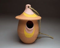 Pottery Birdhouse