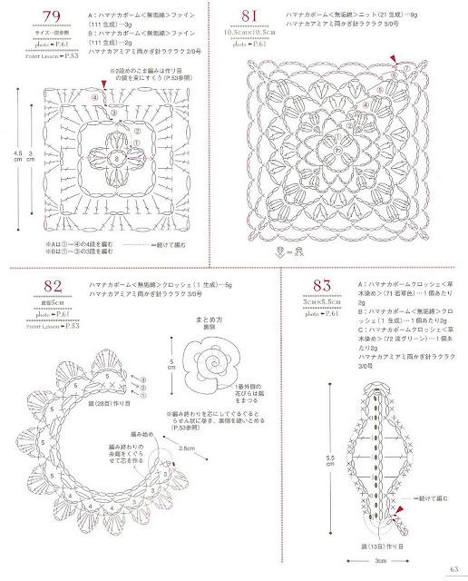 Сумки крючком, книга "100 Bag arrange and motif pattern" 2 часть