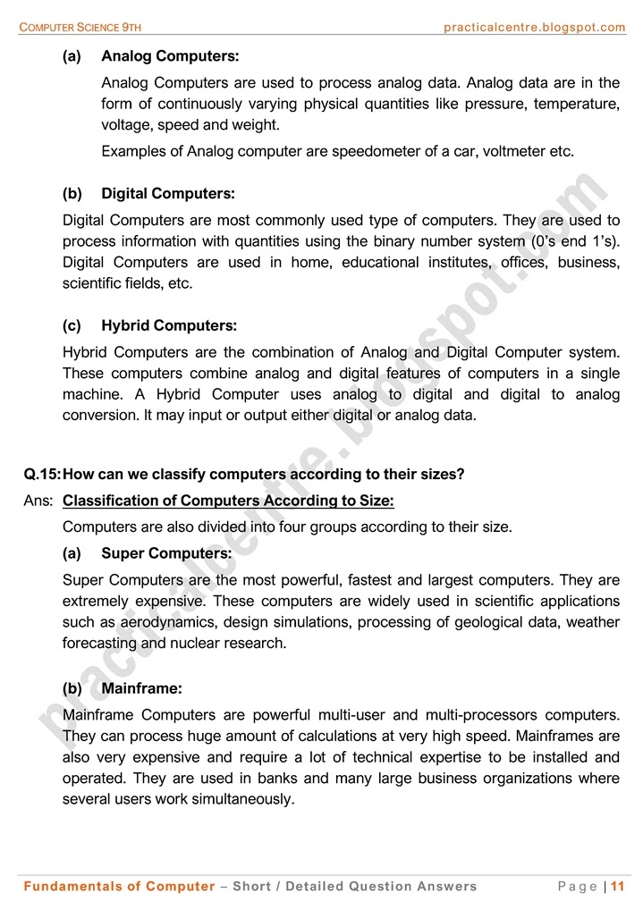 fundamentals-of-computer-short-and-detailed-question-answers-computer-science-9th-notes