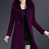 Paneled Buttoned Solid Shift Elegant Coat