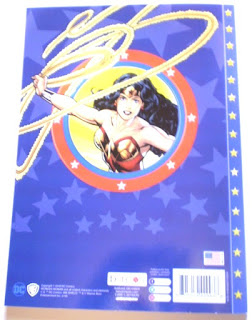 Back cover of Wonder Woman Jumbo Coloring Book and Activity Book