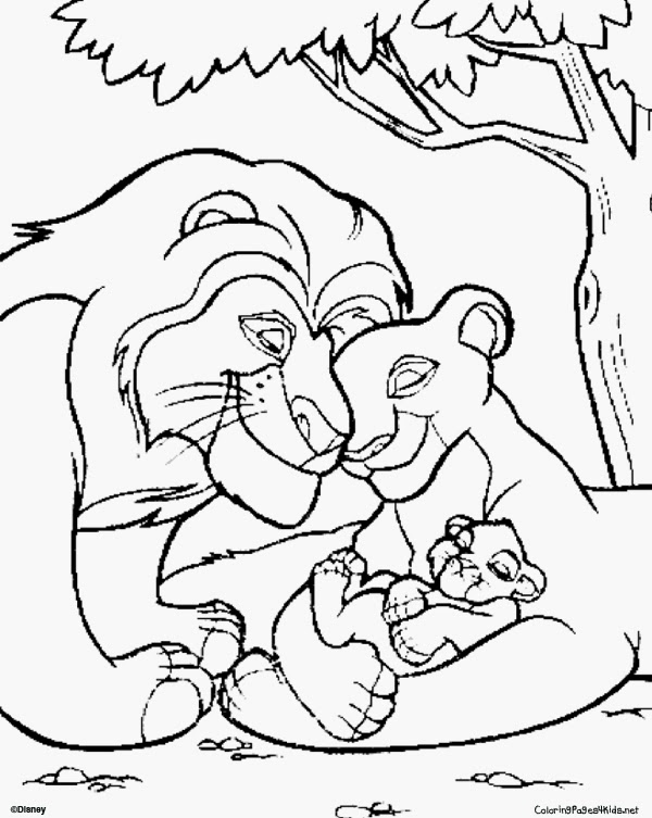 Lion King Coloring Pages