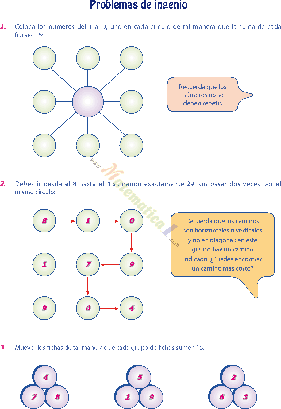 MATEMATICA RECREATIVA EJERCICIOS DE SEXTO DE PRIMARIA PDF