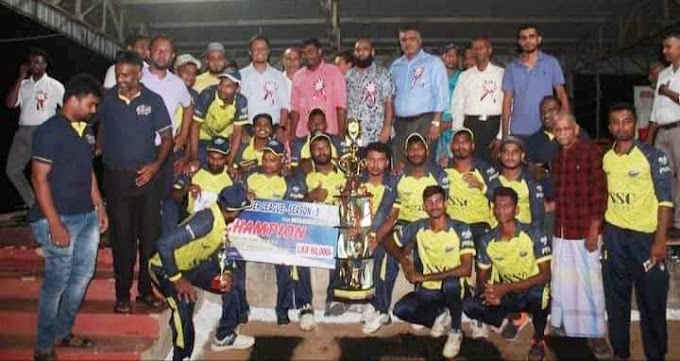 இம்றான் பிறீமியர் லீக் சீசன் - 05  கிரிக்கட் சுற்றுப் போட்டியில் சம்மாந்துறை SSC அணி அபார வெற்றி.