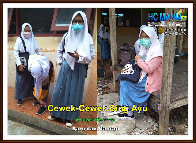 Gambar Soloan Terbaik di Indonesia - Gambar Siswa-Siswi SMA Negeri 1 Ngrambe Cover Putih Abu-abu - 14