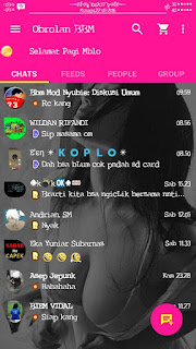 BBM Mod kemod Pink Apk v2.13.1.14 Terbaru