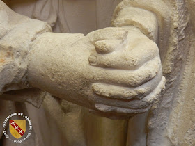 VIC-SUR-SEILLE (57) - Musée Georges de la Tour : La Pâmoison de la Vierge (XVIe siècle)