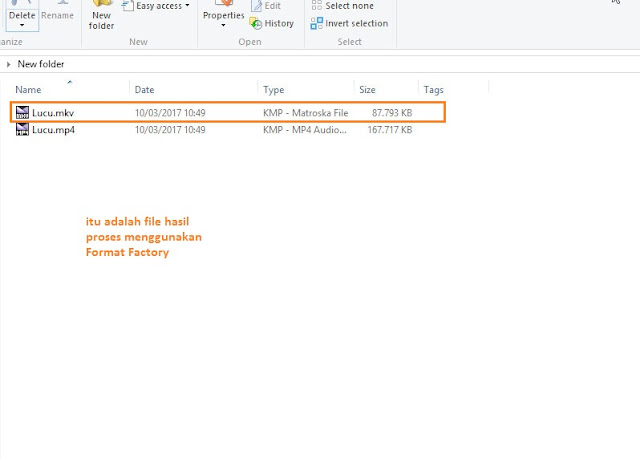 Cara menggunakan Format Factory