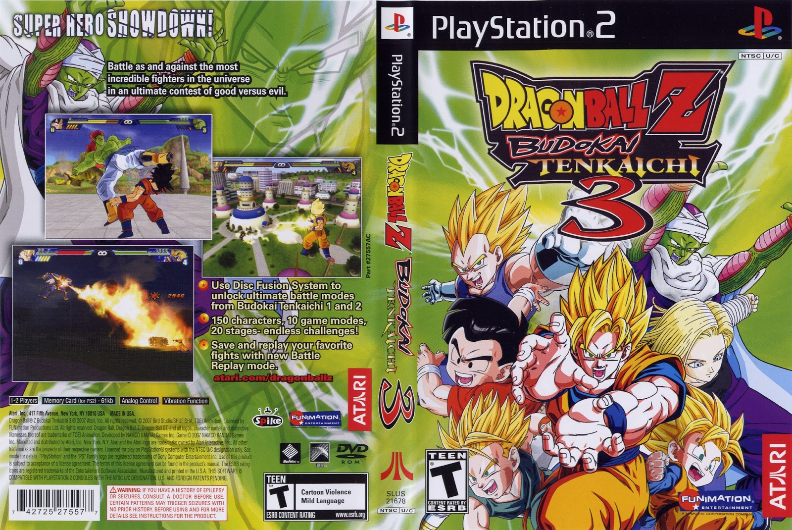 Dragon Ball Z Budokai Tenkaichi 3 latino |PS2|MEGA - Identi