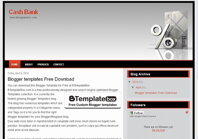 elvany blogger template