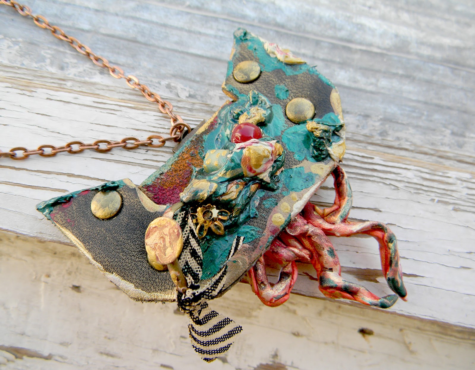 Abstract Contemporary Art Jewelry/Pendant