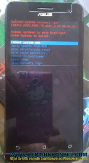 Hard Reset Asus Zenfone 5 Android Lollipop