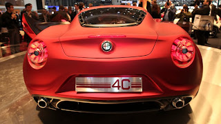 Alfa Romeo 4C Back view