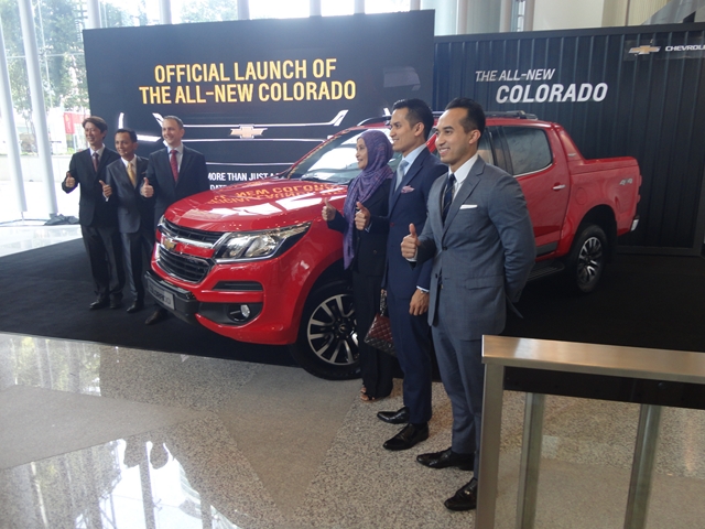 Motoring Malaysia Naza Quest Launches The All New Chevrolet Colorado For The Malaysian Market