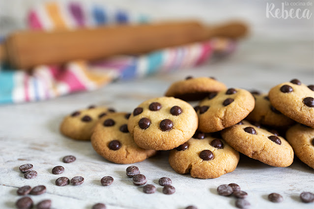 Galletas con chips de chocolate