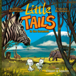 Bea's Book Nook, Review, Little Tails in the Savannah, Frederic Brremaud, Federico Bertolucci