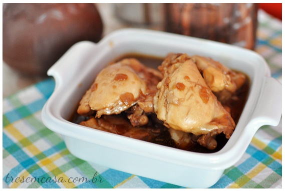 frango na cerveja escura