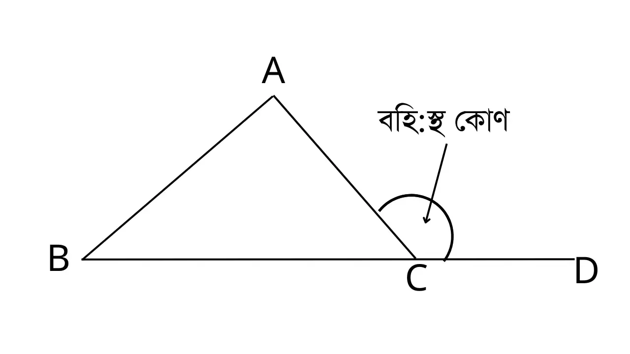 বহিঃস্থ কোণ