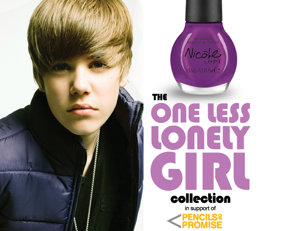 justin bieber nail polish line. from his nail polish line,