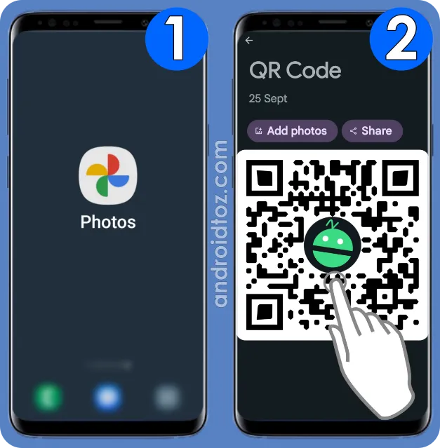 Decode QR Codes using Google Photos and Lens (1)