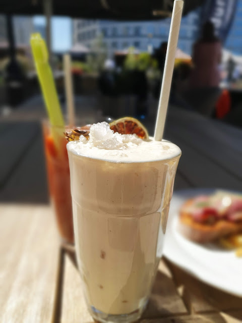 Smoked Pina Colada taken in AI mode on Samsung S10 #WithGalaxy