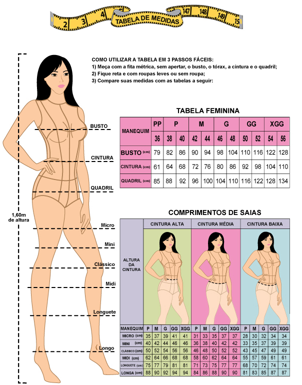 Imagens de como tirar medidas do corpo com fita metrica