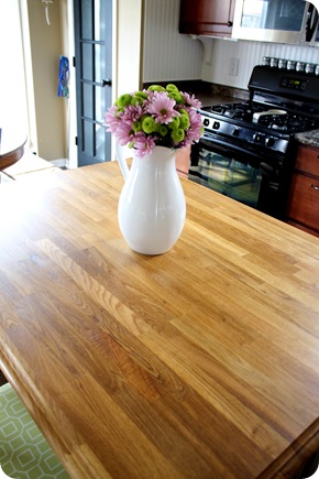 butcher block island