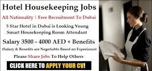 Housekeeping Staff Room Attendant Recruitment in Dubai