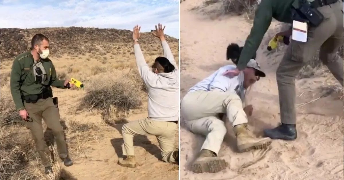 Video Shows Native American Man Being Tasered At A Holy Site In New Mexico After Refusing To Show His ID To A Park Ranger