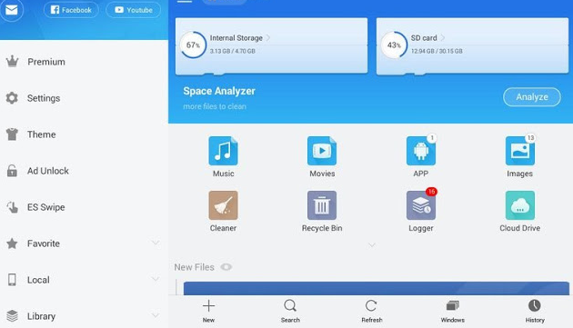 ES File Explorer free download for Android Latest 4.2.4.6.3