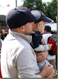 with dad