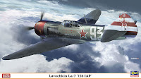 Hasegawa 1/48 Lavochkin La-7 '156 IAP' (07398) Color Guide & Paint Conversion Chart