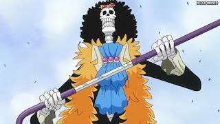 ワンピースアニメ 魚人島編 565話 ブルック | ONE PIECE Episode 565