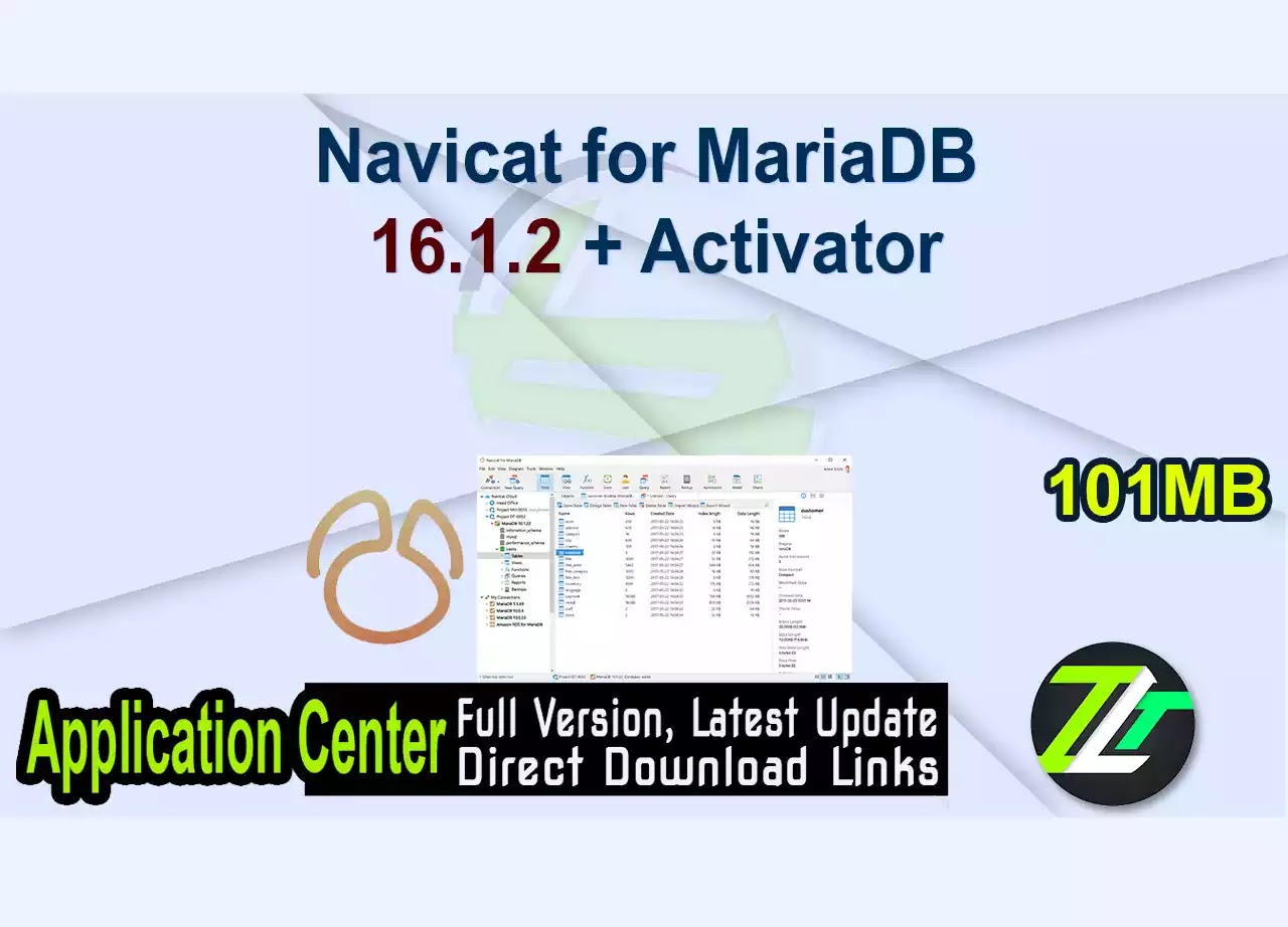 Navicat for MariaDB 16.1.2 + Activator