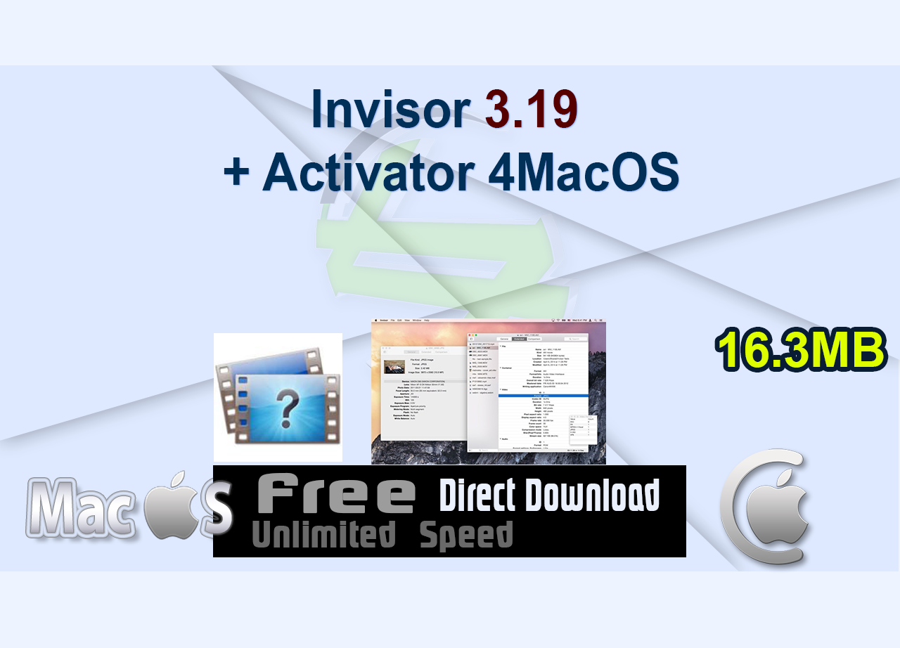 Invisor 3.19 + Activator 4MacOS