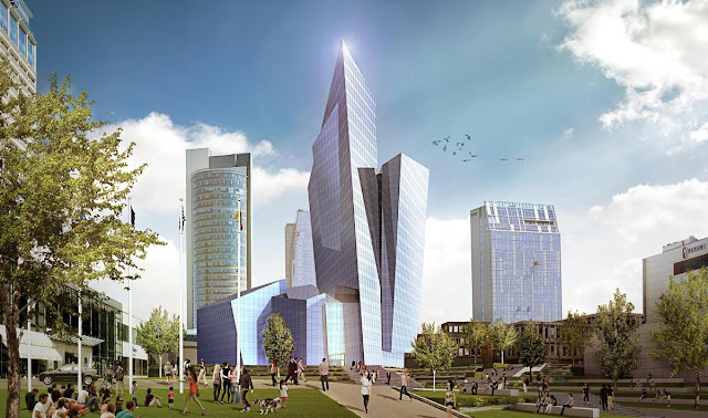 Daniel-Libeskind-Studio-Libeskind-Vilnius-Lithuania-architecture-mixed-use-glass-tower-Lithuania