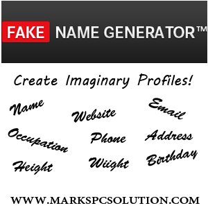 Fake Profile Generator