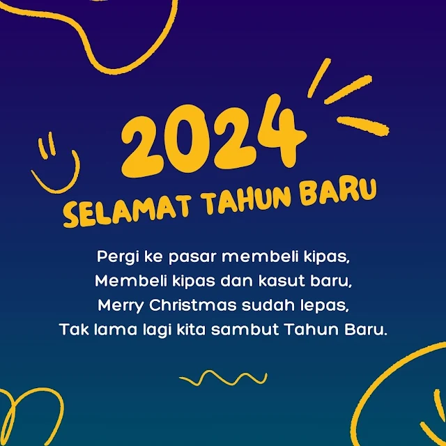 30 Contoh Ucapan Selamat Tahun Baru 2024