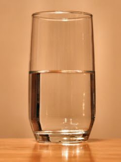 half-full glass