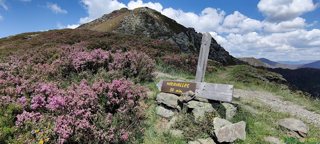 Collado de Arneiroso, bajo el Miravalles