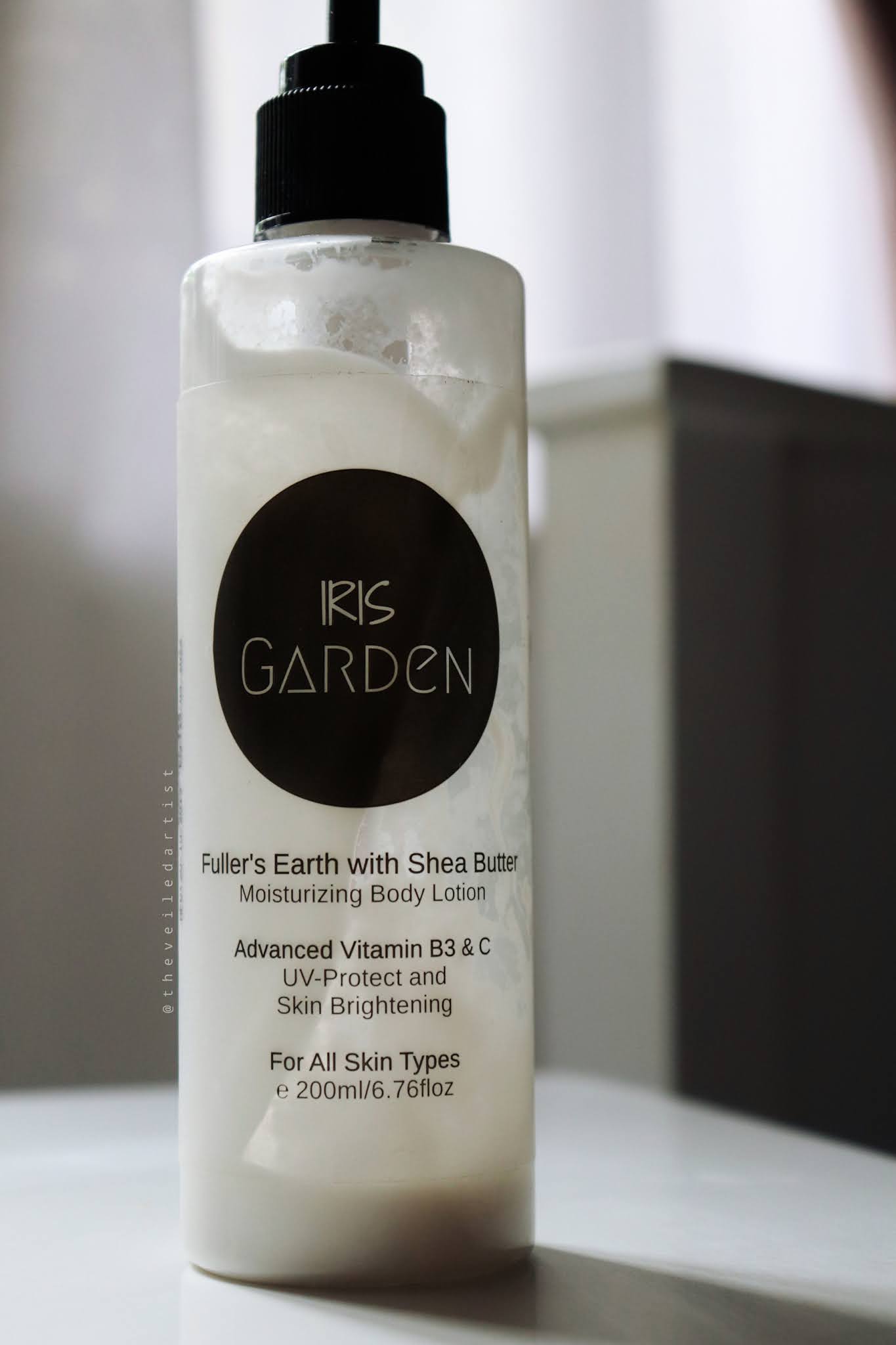 iris garden moisturizing body lotion review