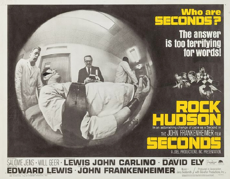 A Vintage Nerd, Vintage Blog, Classic Movie Blog, Rock Hudson, Seconds 1966, Rock Hudson Movies