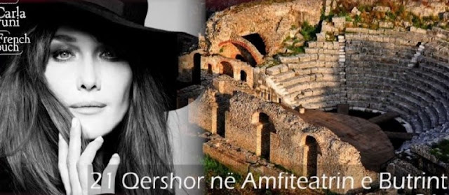 Carla Bruni to sing in Albania on June 21