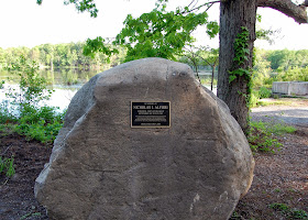 The site has a dedication to former Conservation Agent Nick Alfieri